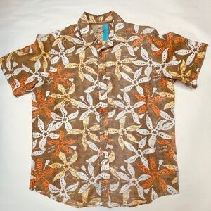 MARGARITAVILLE Size L CASUAL BUTTON DOWN